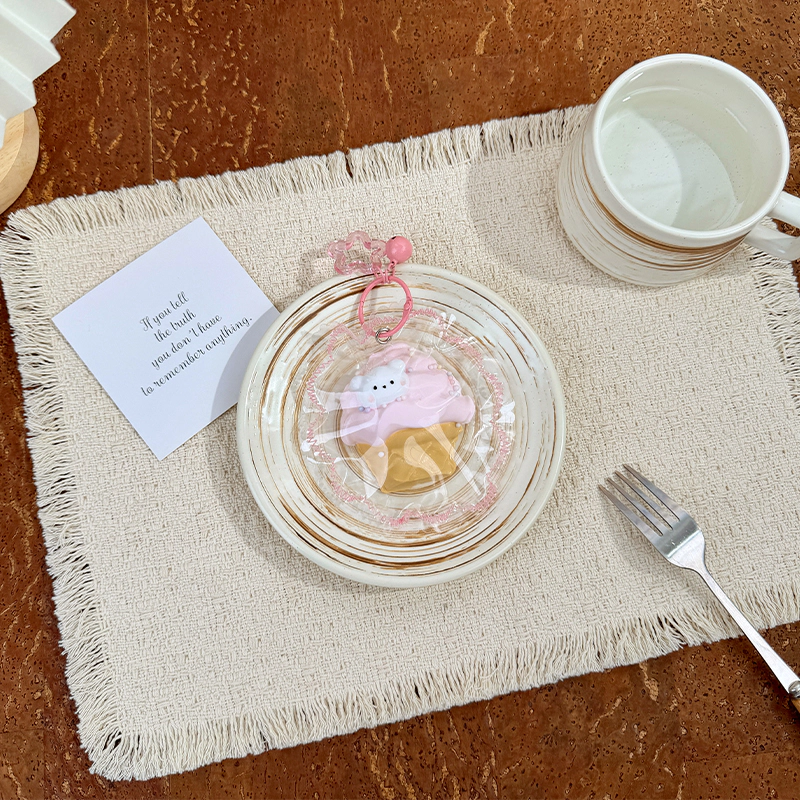 Teddy Bear Ice Cream Cone Stress-Relief  Squishy